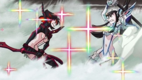 Kill la Kill Ryuko versus Satsuki