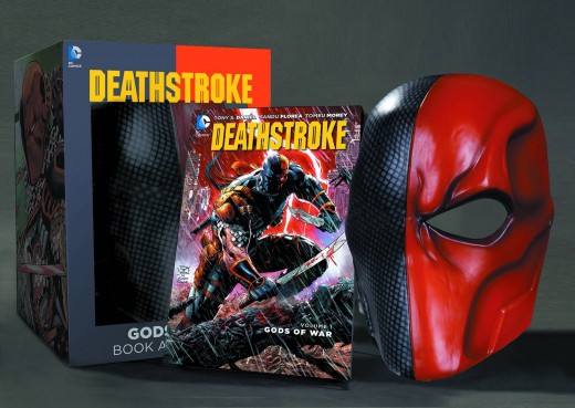 Deathsvstroke Mask and Book Set