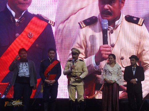 The cast of Heneral Luna at History Con.