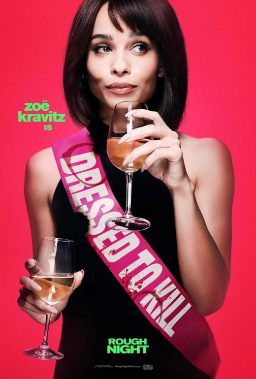 Blair, played by Zoë Kravitz, is the successful, straight laced, proper and seemingly put-together one of the group. However, outward appearances can be deceptive – there is more turmoil going on in Blair’s life than she would rather admit. “Blair is the conservative one in the group,” says Kravitz. “She’s married. She has a child. She’s a businesswoman. She has chosen a more conventional and materialistic route.”