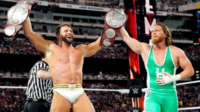 Hawkins and Ryder WrestleMania 35