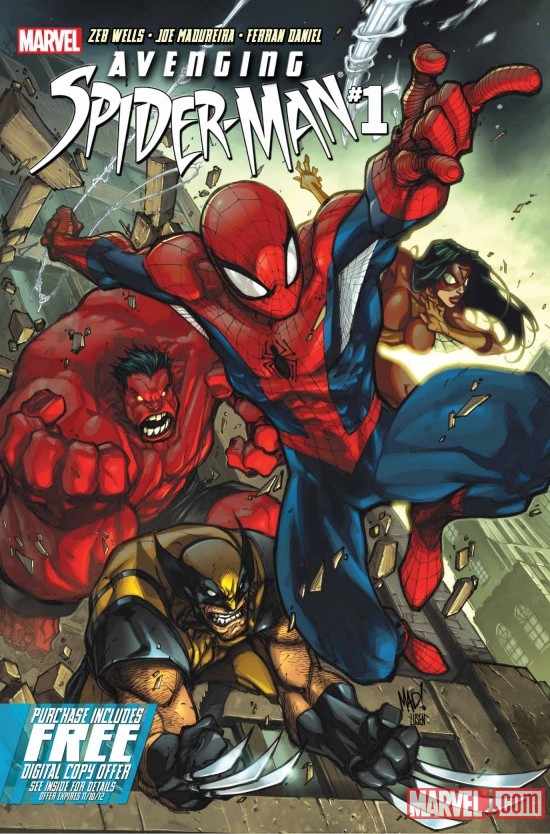 Avenging Spider-Man #1 Joe Madureira cover