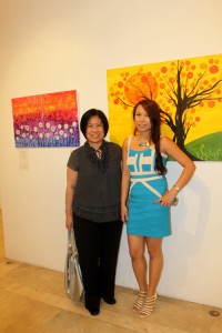 Vicky with SEC Chairperson- Teresita Herbosa