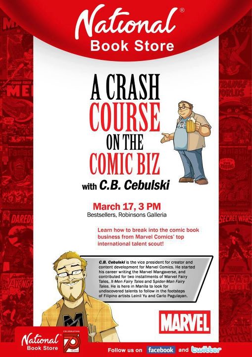 CB Cebulski Comics Seminar in Manila Philippines