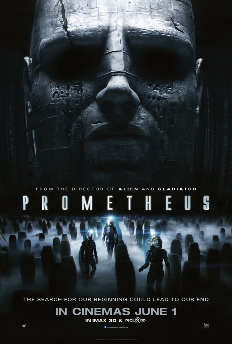 Prometheus new one-sheet poster