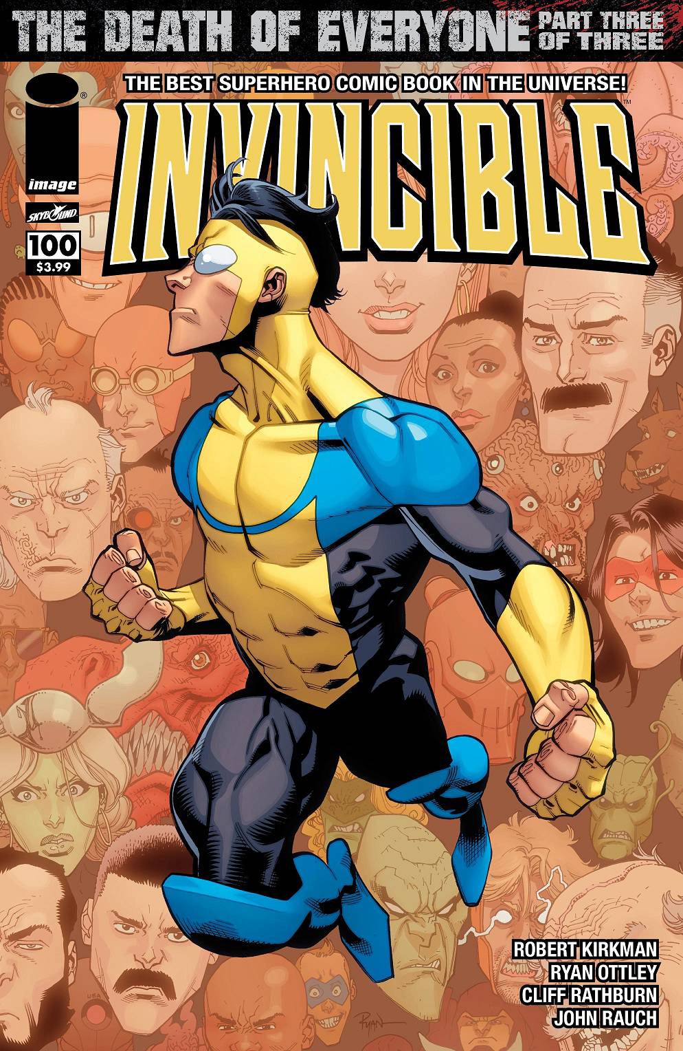 Invincible 100 cover