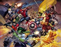 Marvel's Civil War by Leinil Yu