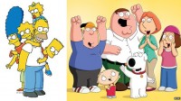 Simpsons Family Guy