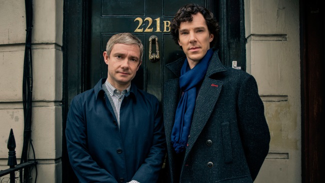 Sherlock Season 4's Cumberbatch & Freeman
