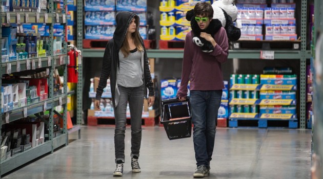 cara delevingne and nat wolff in PAPER TOWNS