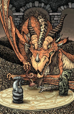 Jim Henson's The Storyteller: Dragons #1 Cover by Daniel Bayliss