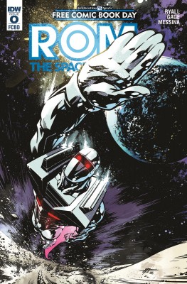 ROM: SPACE KNIGHT #0 FCBD 2016 EDITION IDW PUBLISHING(W) Christos N. Gage, Chris Ryall (A) David Messina, Paolo Villanelli (CA) Zach HowardHe strikes from outer space... hurtling Earthward on his dread mission of cosmic vengeance! Rom the Space Knight is back for the first time in decades, and nothing can stop him! This introductory story re-introduces the character and leads into July's all-new, ongoing series!32pgs, FC
