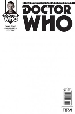 Doctor Who Ninth Doctor 01_Cover_F_Blank