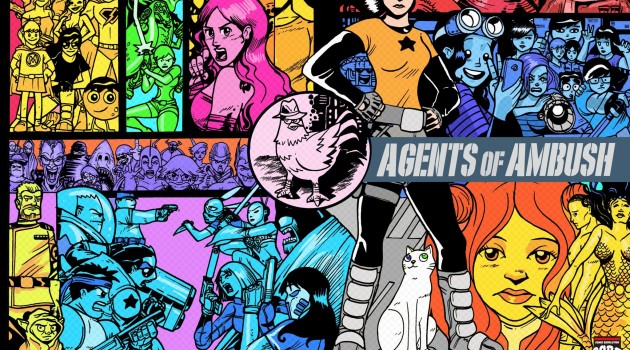 Agents of Ambush: Vacation 10th Year Anniversary Variant Cover