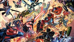 REVOLUTION is coming! TRANSFORMERS, ROM, MICRONAUTS, G.I. JOE, ACTION MAN, and M.A.S.K.: Mobile Armored Strike Kommand will all cross paths in an epic 5-part bi-weekly comic book series this September!