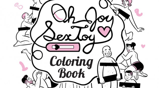 OH JOY SEX TOY COLORING BOOK
