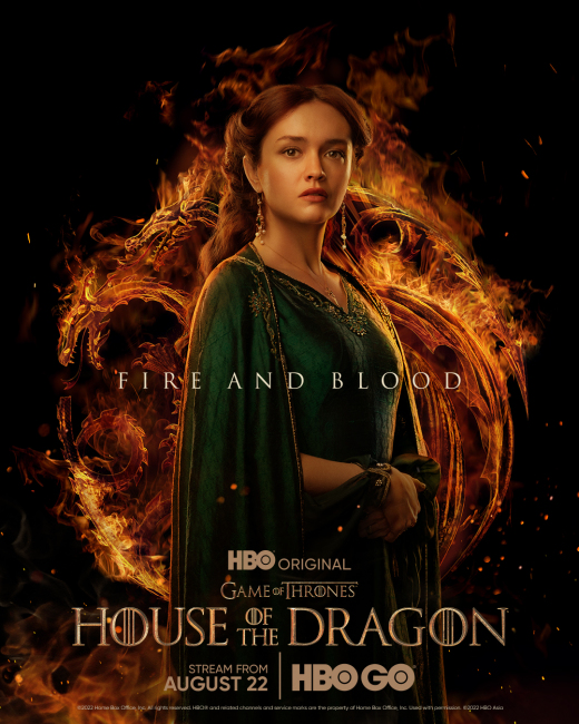 HBO GO - House Of The Dragon - Alicent Hightower